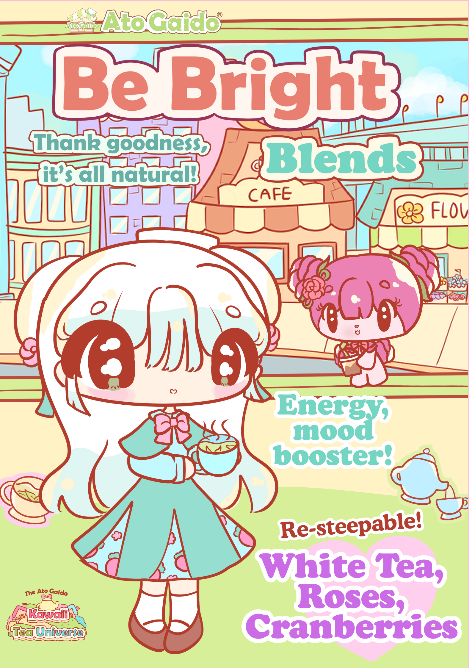 Be Bright (White Tea, Cranberries, Roses)