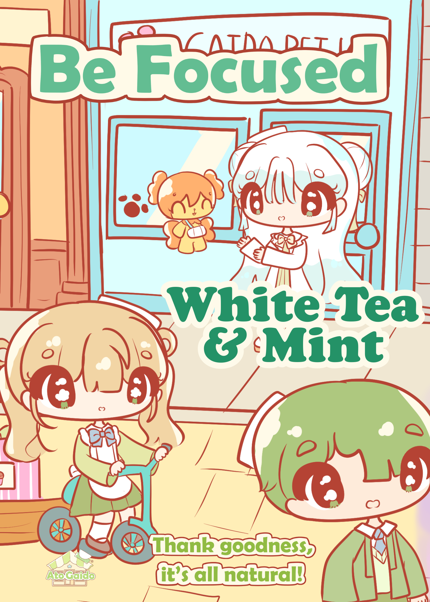 Be Focused (White Tea, Mint) ( Serves 1-2 pax)