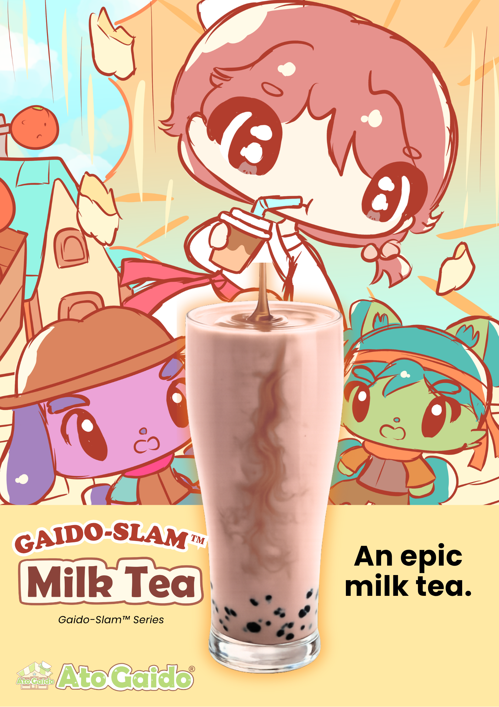 Gaido-Slam Milk Tea